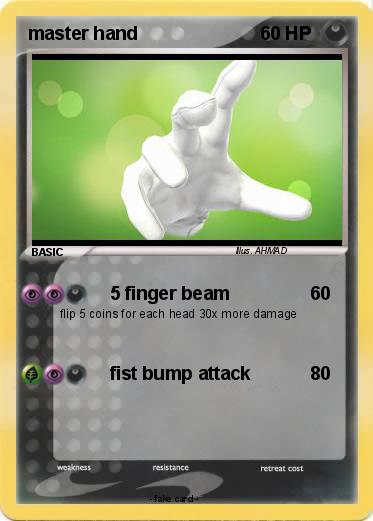 Pokemon master hand