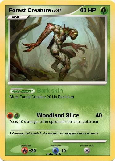 Pokemon Forest Creature