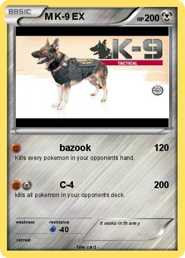 Pokemon M K-9 EX