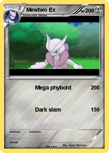 Pokemon Mewtwo Ex
