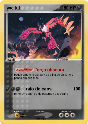 Pokemon yveltal