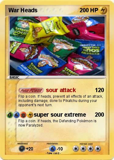 Pokemon War Heads