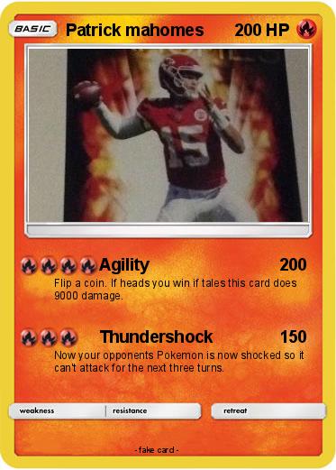 Pokemon Patrick mahomes