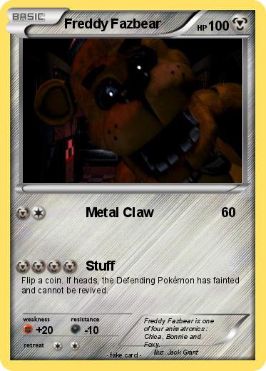 Pokemon Freddy Fazbear