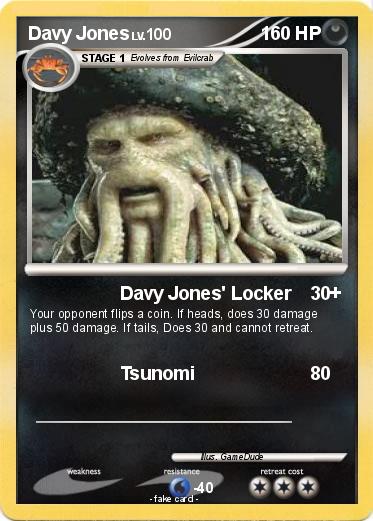 Pokemon Davy Jones