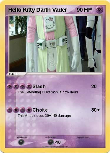 Pokemon Hello Kitty Darth Vader 