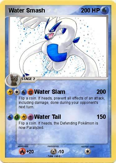 Pokemon Water Smash
