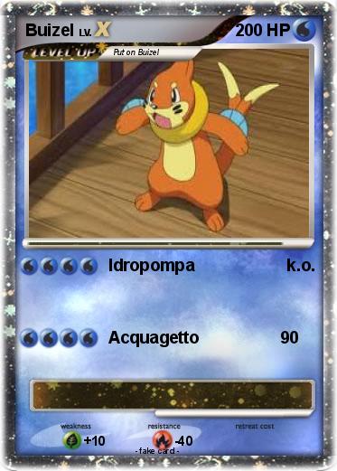 Pokemon Buizel