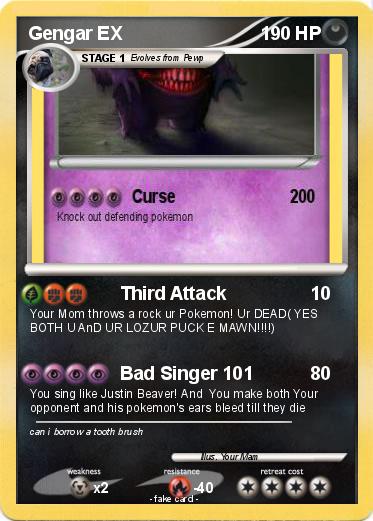 Pokemon Gengar EX