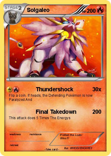 Pokemon Solgaleo