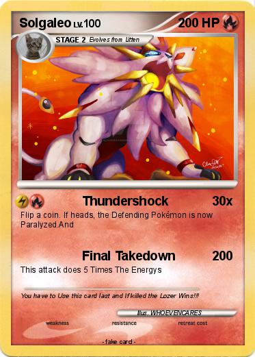 Pokemon Solgaleo
