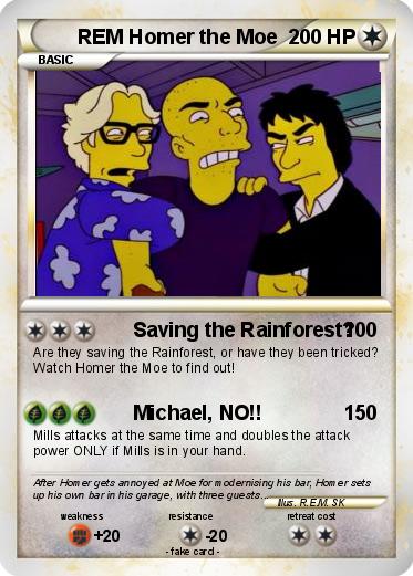 Pokemon REM Homer the Moe