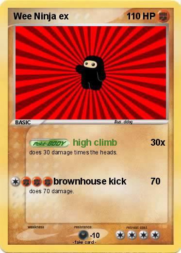 Pokemon Wee Ninja ex
