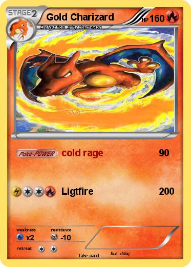 Pokemon Gold Charizard