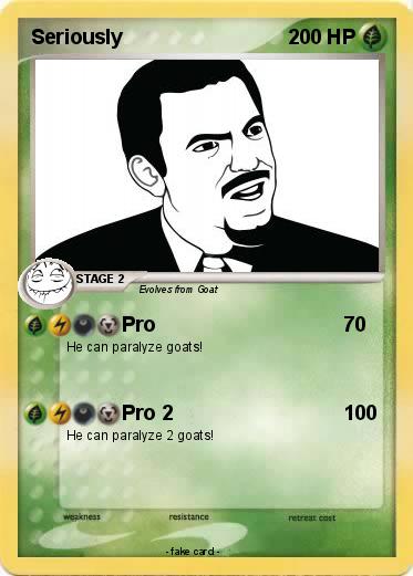 Pokemon Seriously