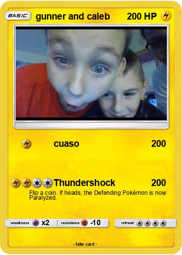 Pokemon gunner and caleb