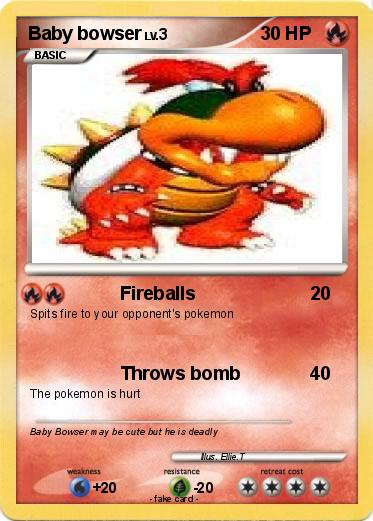 Pokemon Baby bowser