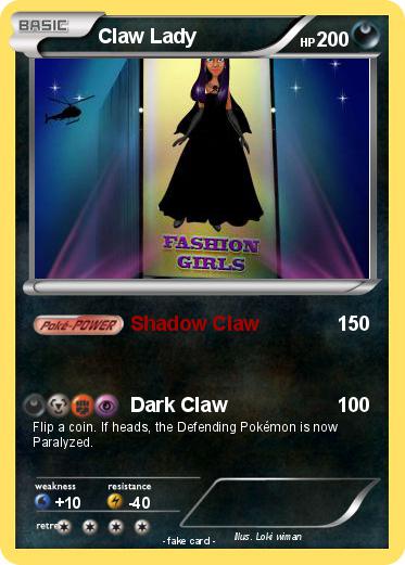 Pokemon Claw Lady