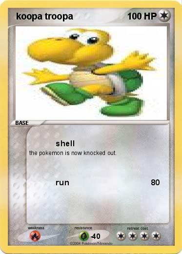 Pokemon  koopa troopa