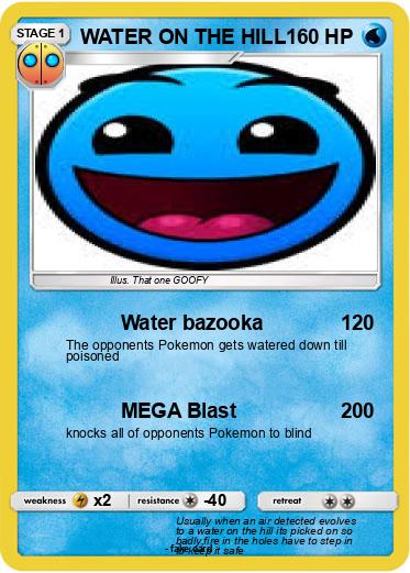 Pokemon WATER ON THE HILL