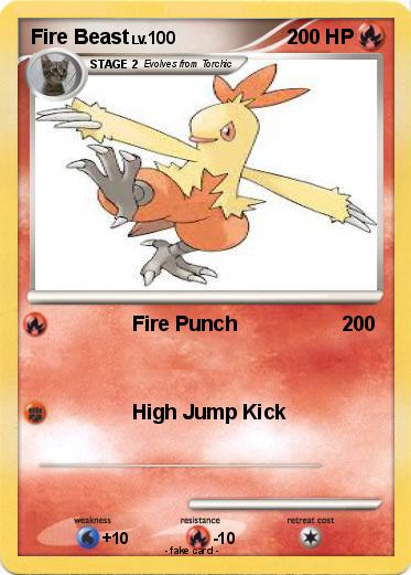 Pokemon Fire Beast