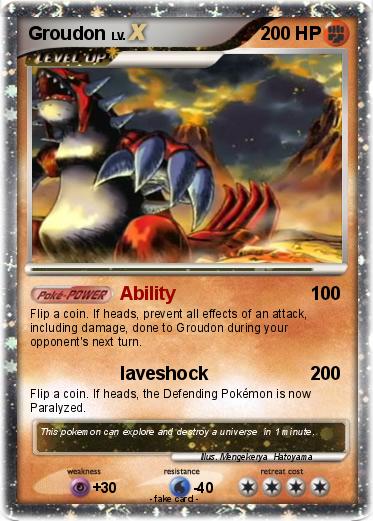 Pokemon Groudon