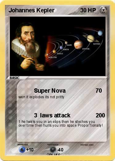 Pokemon Johannes Kepler