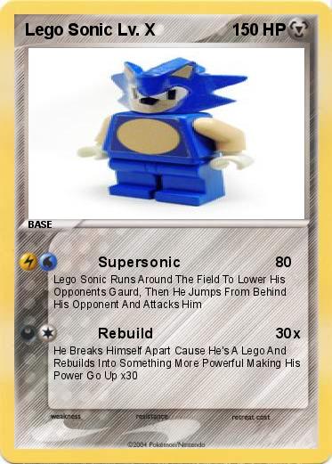 Pokemon Lego Sonic Lv. X