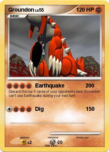 Pokemon Groundon