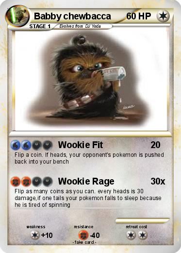 Pokemon Babby chewbacca