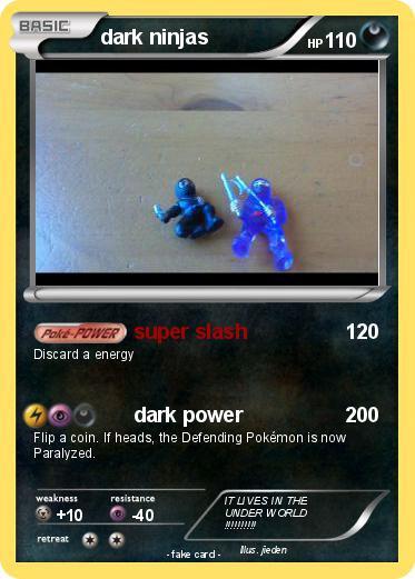 Pokemon dark ninjas