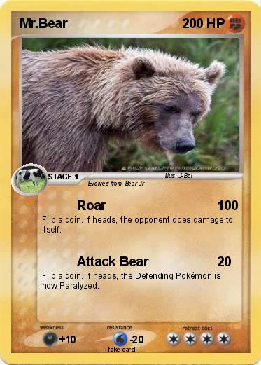 Pokemon Mr.Bear