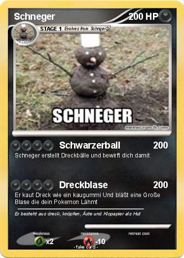 Pokemon Schneger