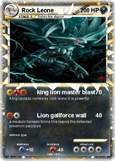 Pokemon Rock Leone