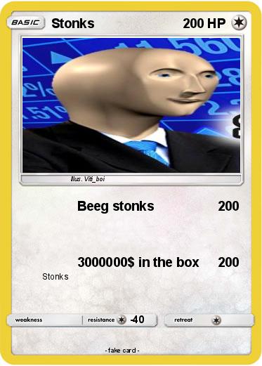 Pokemon Stonks