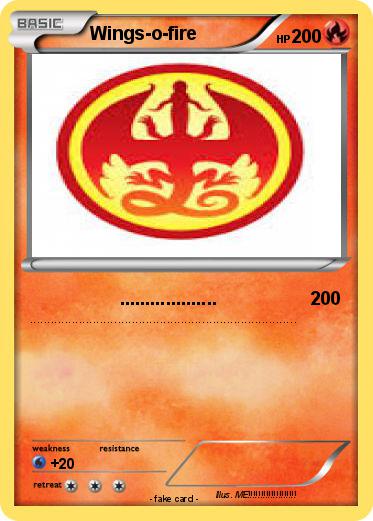 Pokemon Wings-o-fire