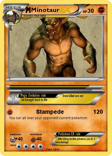 Pokemon Minotaur