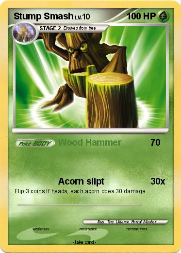 Pokemon Stump Smash