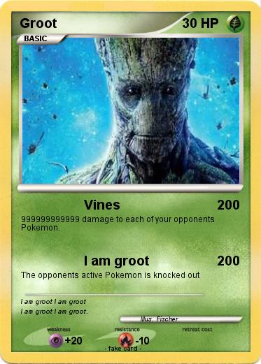 Pokemon Groot