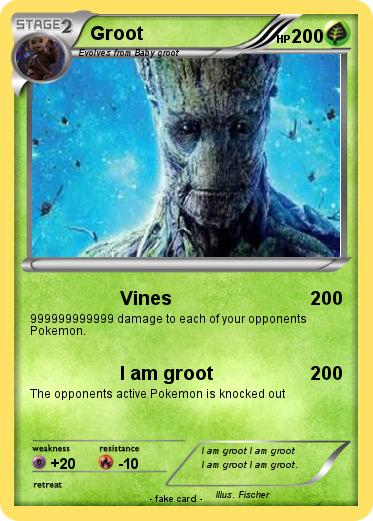 Pokemon Groot