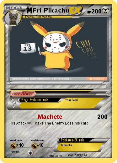 Pokemon Fri Pikachu