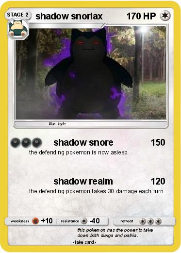 Pokemon shadow snorlax
