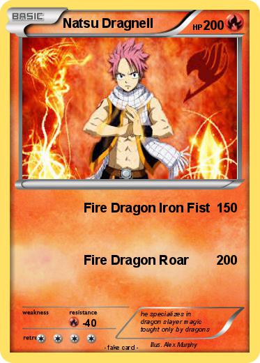 Pokemon Natsu Dragnell
