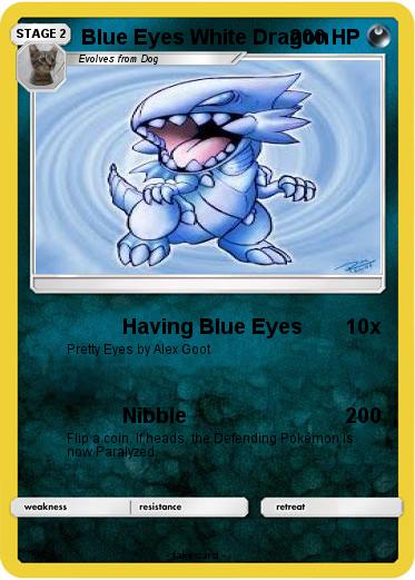 Pokemon Blue Eyes White Dragon