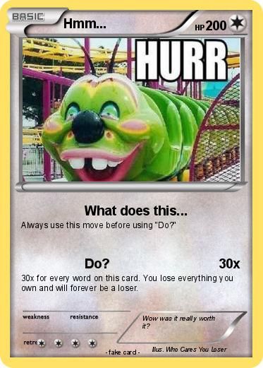 Pokemon Hmm...