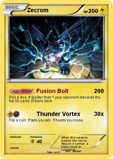 Pokemon Zecrom