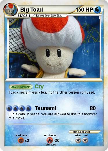 Pokemon Big Toad