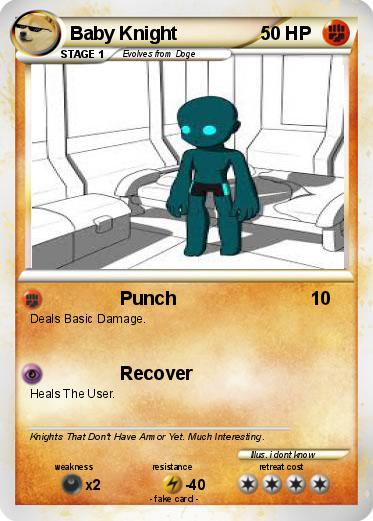 Pokemon Baby Knight