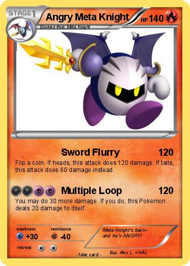 Pokemon Angry Meta Knight