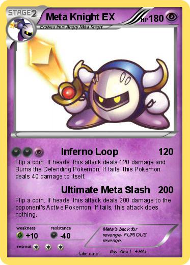 Pokemon Meta Knight EX Pokemon Meta Knight EX